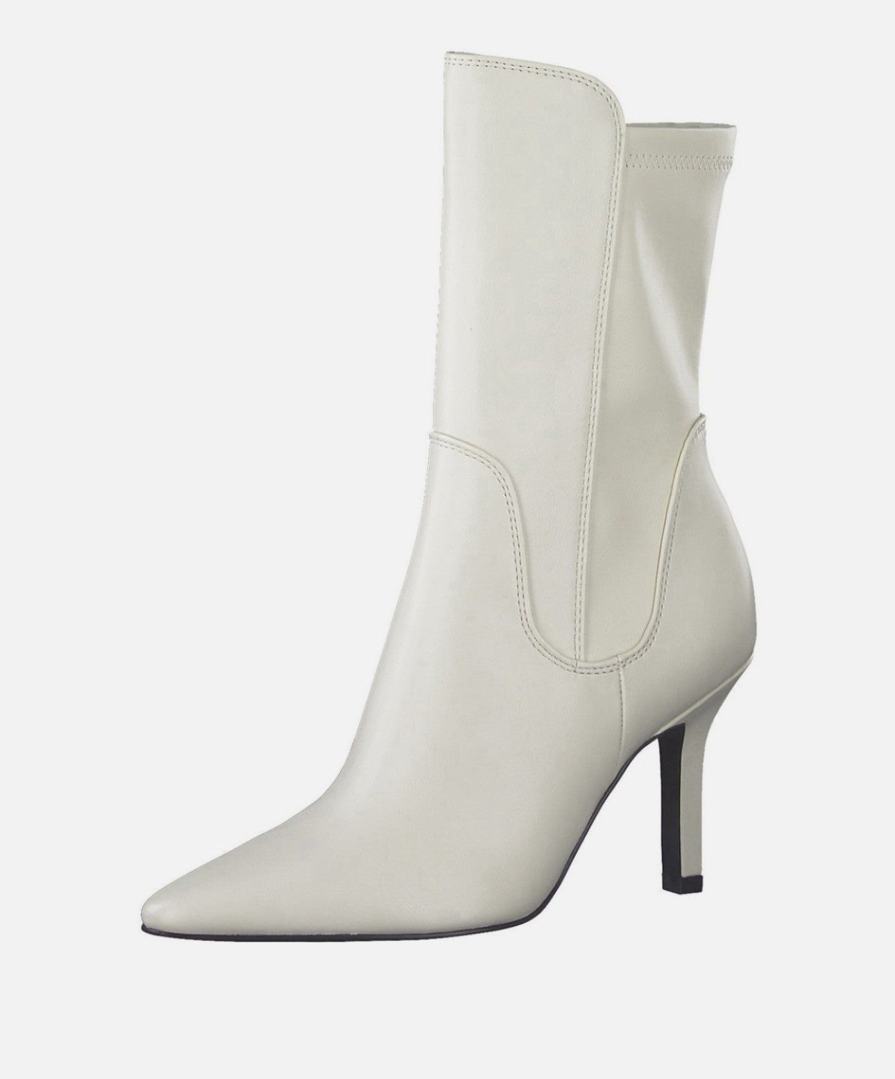 Marco Tozzi Damen Stiefeletten Gr. 36 High Heel Chelsea Boots Stiefel