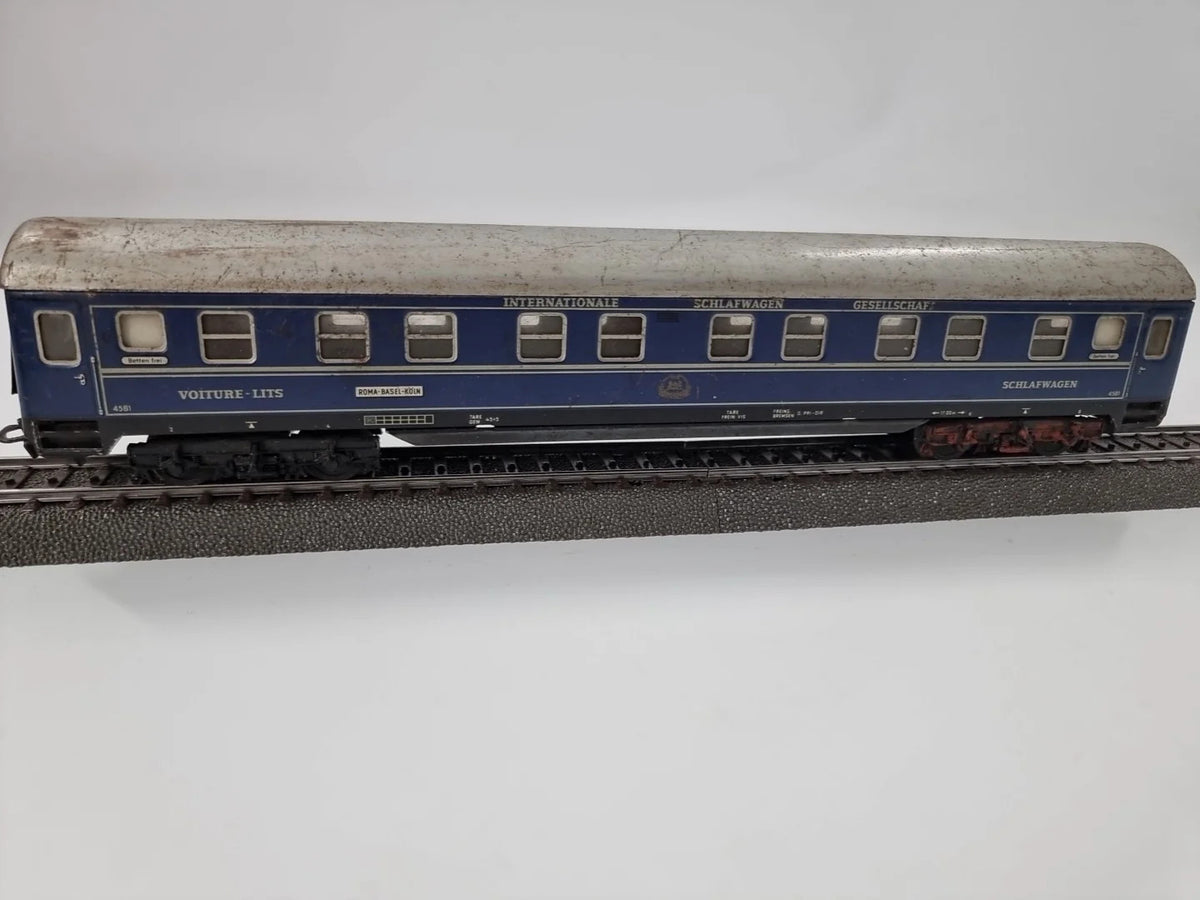 Märklin H0 4029 intern. Schlafwagen / Roma-Basel-Köln