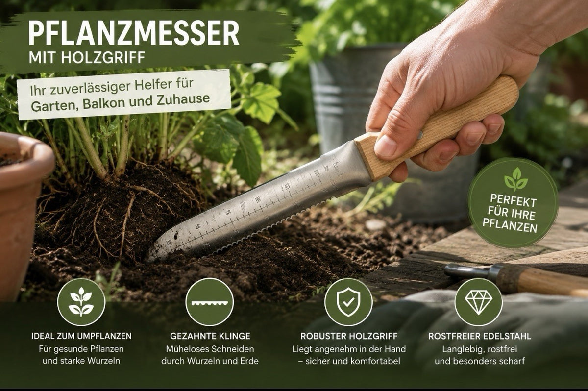 Ranger HORI-HORI Gartenmesser  Pflanzenmesser Unkrautstecher RANGER