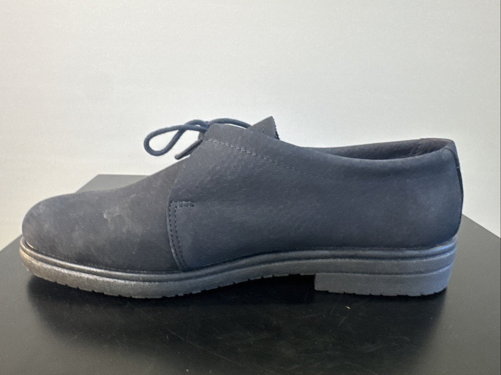 Rodhe Halbschuh Damen Gr. 4 Blau Leder
