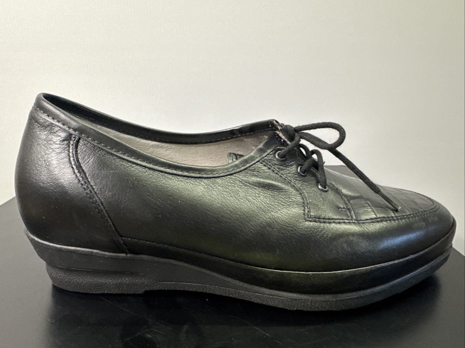 Waldläufer Damen Schuh Gr 4 Sneaker Leder