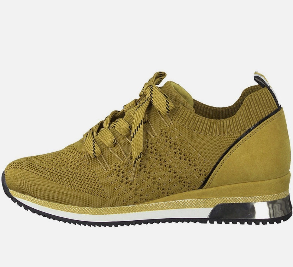 MARCO TOZZI Premio Fashion Gr. 41 Slip-On Sneaker Low Top Saffron Comb.