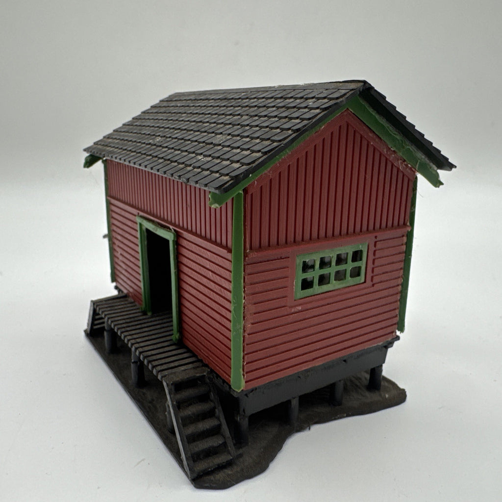 HELJAN 1760 H0 FRACHTSCHUPPEN fertig gebaut SAMMLER VINTAGE MODELLBAHN  #738
