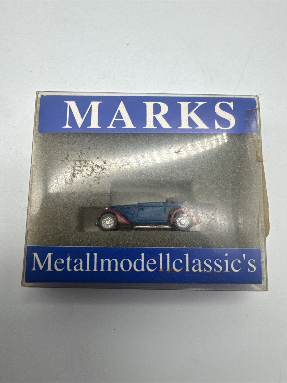MARKS  Spur N DKW F7 1938 Autounion Cabrio Blau Metall