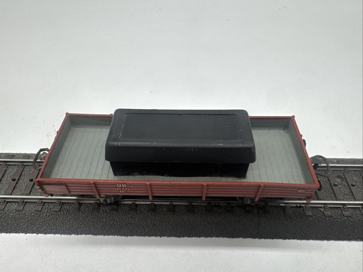 Märklin 4503 H0 Niederbordwagen 464 637 Mit Ladung DB #416