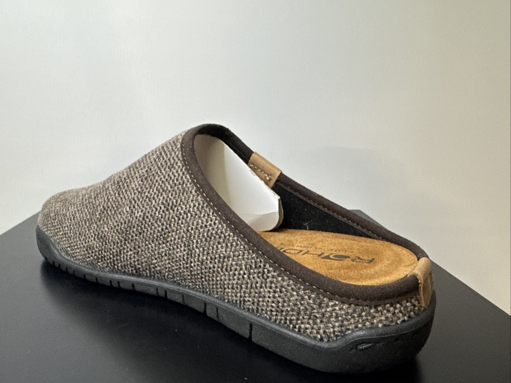 Rohde Herren Filz Pantolette Gr. 44 Earth Pantoffel 6652