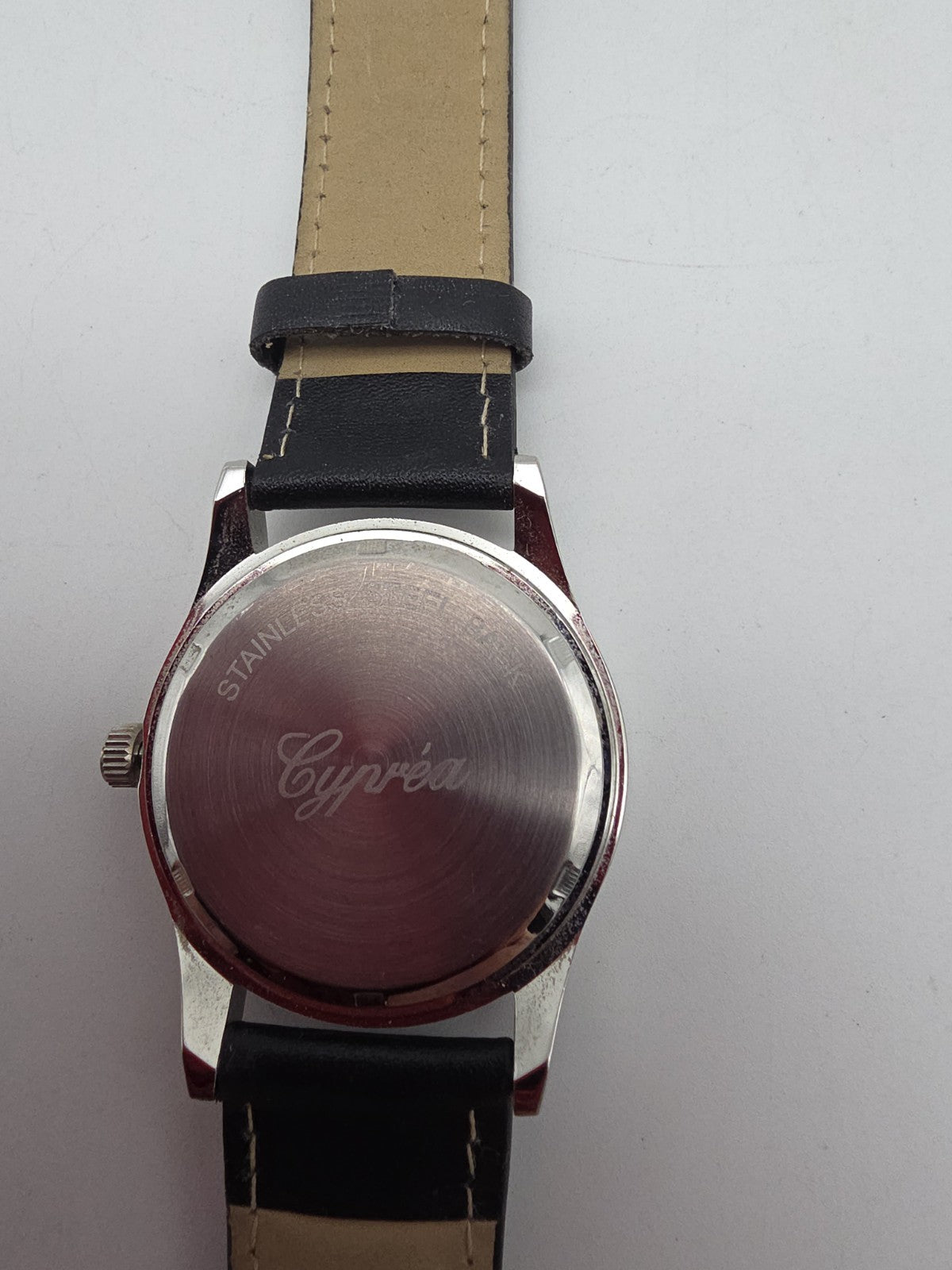 Cyprèa Herren Armbanduhr – Quarz – Edelstahl – Schwarzes Zifferblatt –...