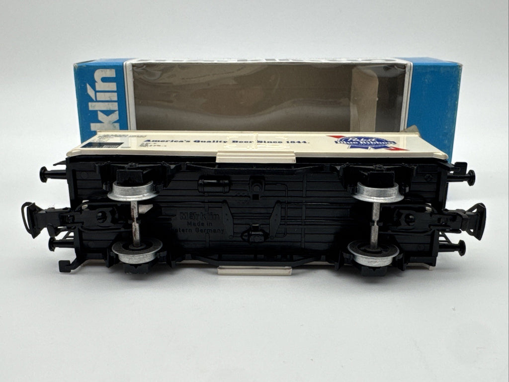 Märklin HO 4596 Güterwagen mit Werbung Pabst Blue Ribbon Beer  in OVP