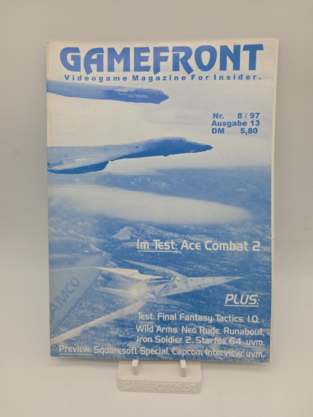 GAMEFRONT Magazin 8/97 – Ace Combat 2 – Final Fantasy Tactics – Starfox 64 –...