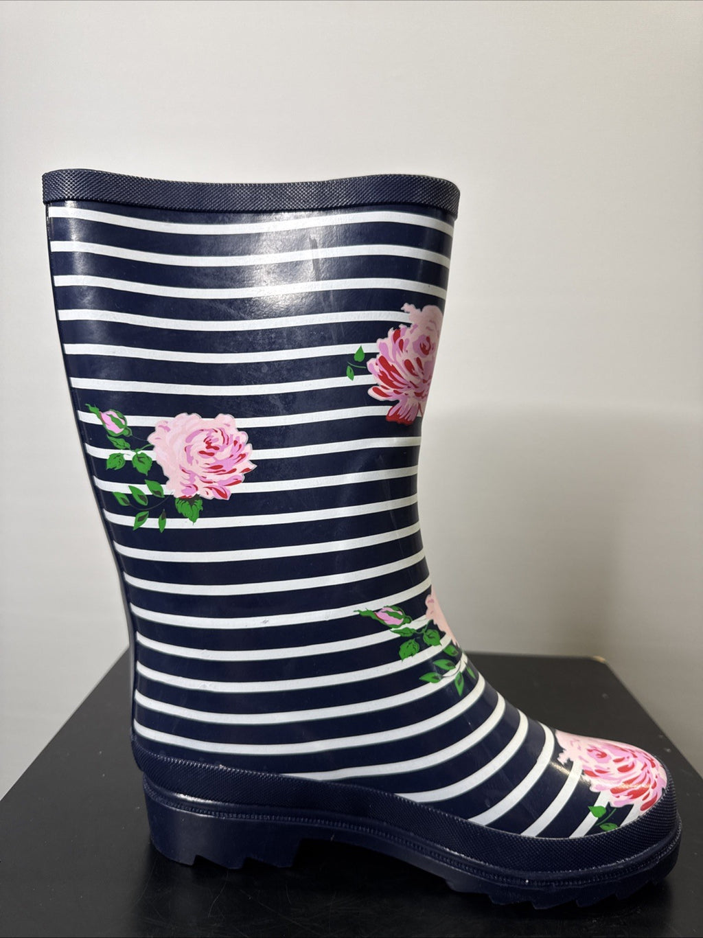 Beck Damen Gummistiefel Gr. 36 Regenstiefel Stiefel Stripes