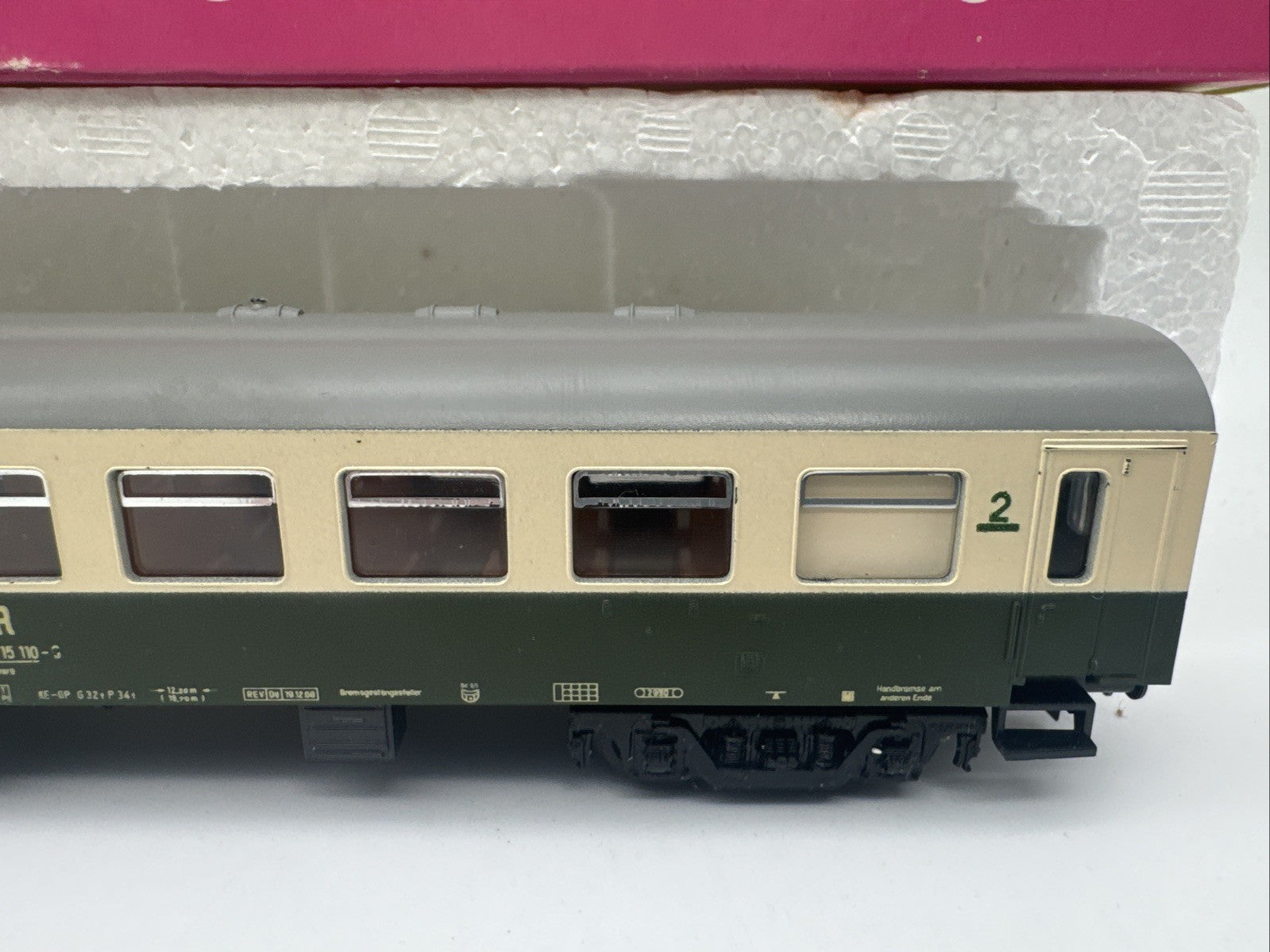 Schicht Prefo H0 5452522/426/00023 Rekowagen DR OVP Neuwertig Beleuchtet