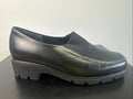Gabor Damenschuh Gr. 4 / 36 Leder Halbschuh Slip On 