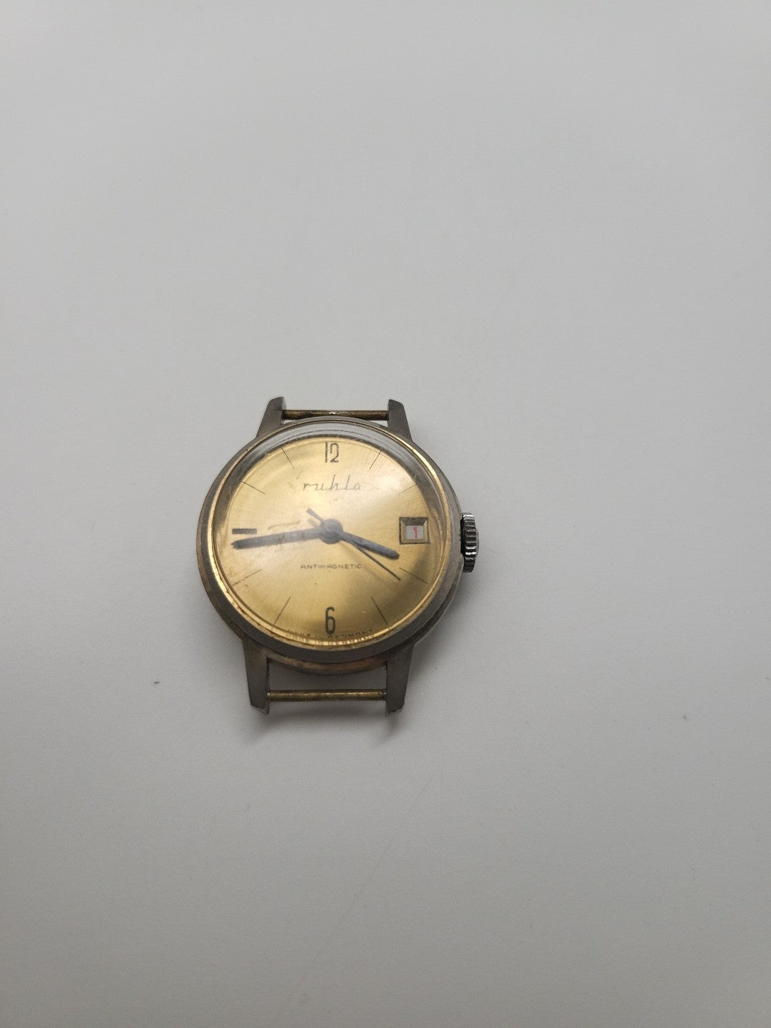 Ruhla Herren Armbanduhr Handaufzug Vintage