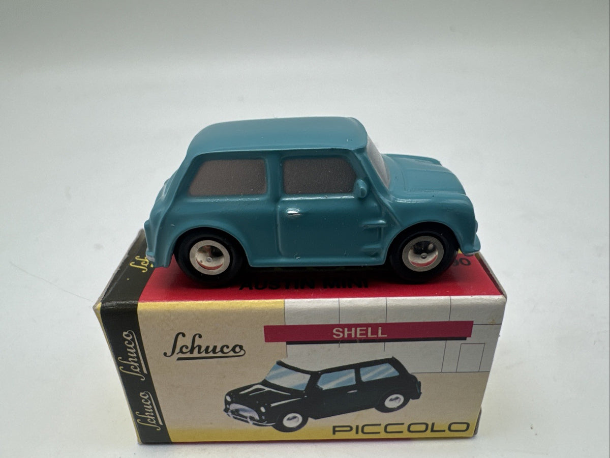 Schuco Piccolo Austin Mini Cooper 1:90 in OVP surfblue Neuwertig #5
