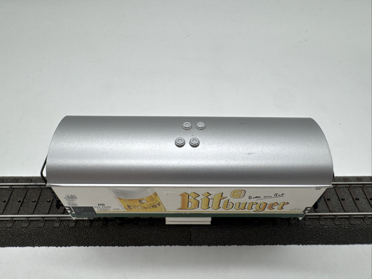 Märklin H0 94277 Güterwagen Bierwagen Kühlwagen SoMo 529 328 MB "Bitburger" #396