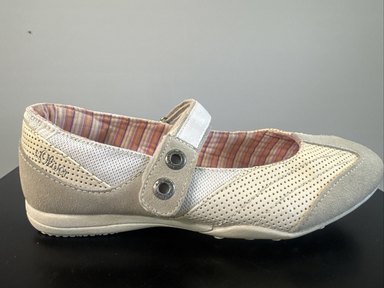S Oliver Halbschuh Gr. 37 Weiß 