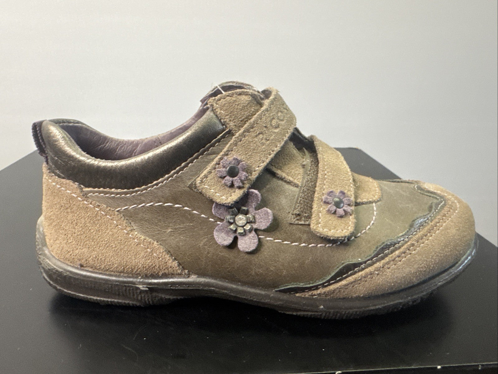 Ricosta Mädchen Schuh Gr. 29 Halbschuh Leder Klettverschluss