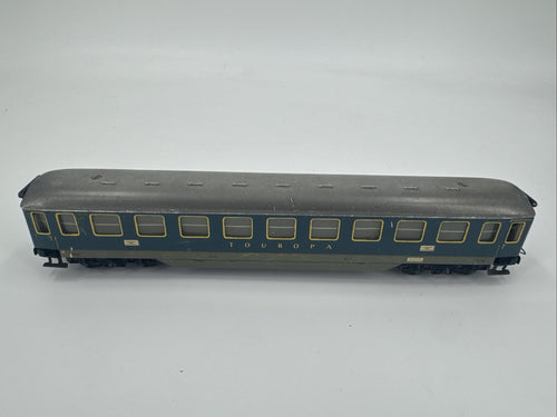 1:87  HO  Personenwagen/Abteilwagen "Touropa"  Trix Express - gebraucht