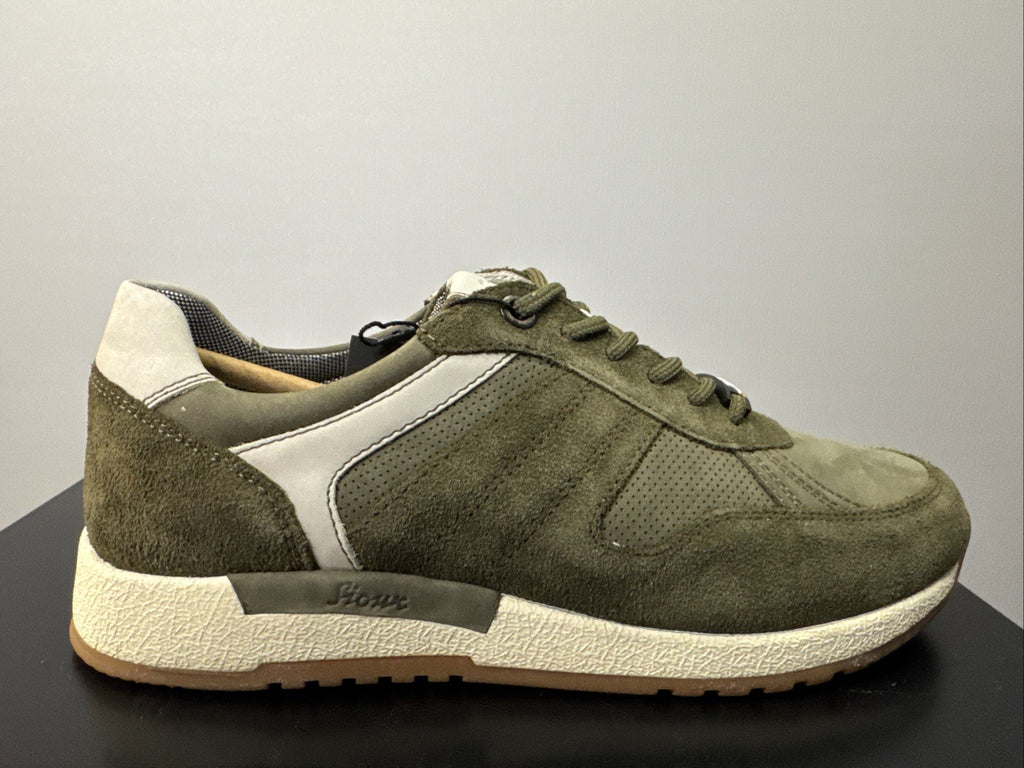 Sioux Rojaro-709 Herren Sneaker Gr. 45 Braun Leder