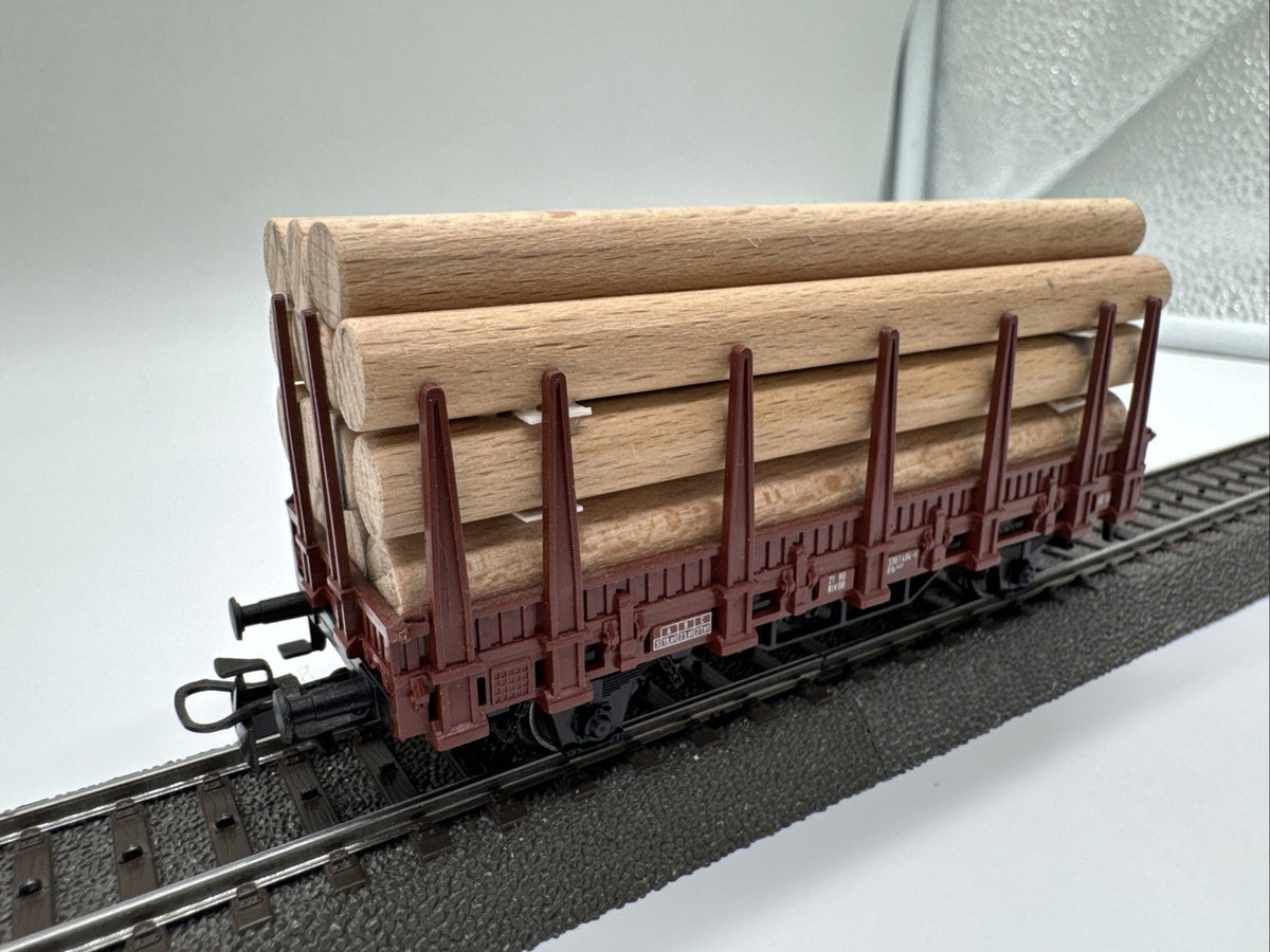 Gebraucht Märklin Rungenwagen 4459 H0 Mit Ladung Holz #484