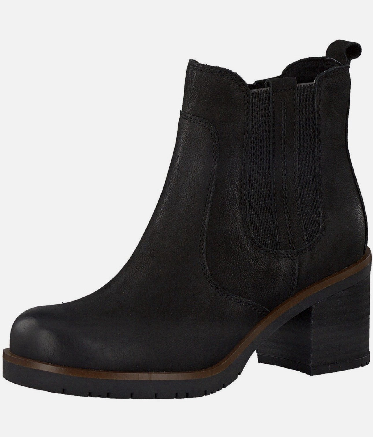 Marco Tozzi Stiefelette Gr. 41 Chelsea Boots Schwarz