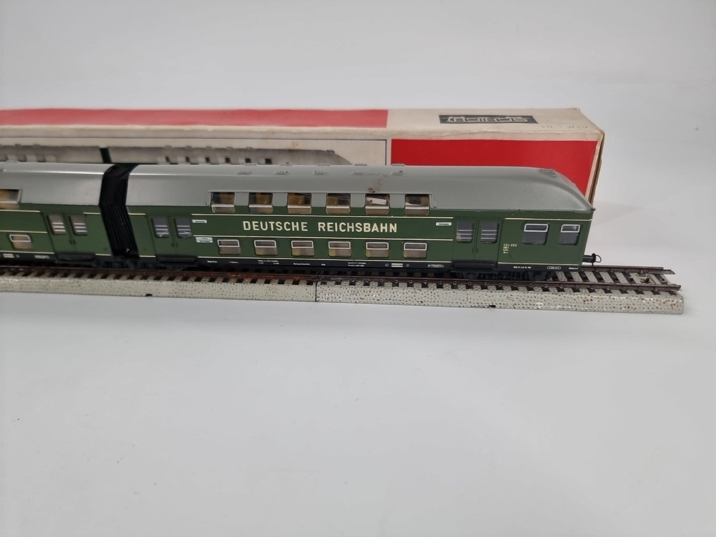 Schicht VEB H0 5452531/426/46 Doppelstockzug Mittelteil 2Tlg OVP