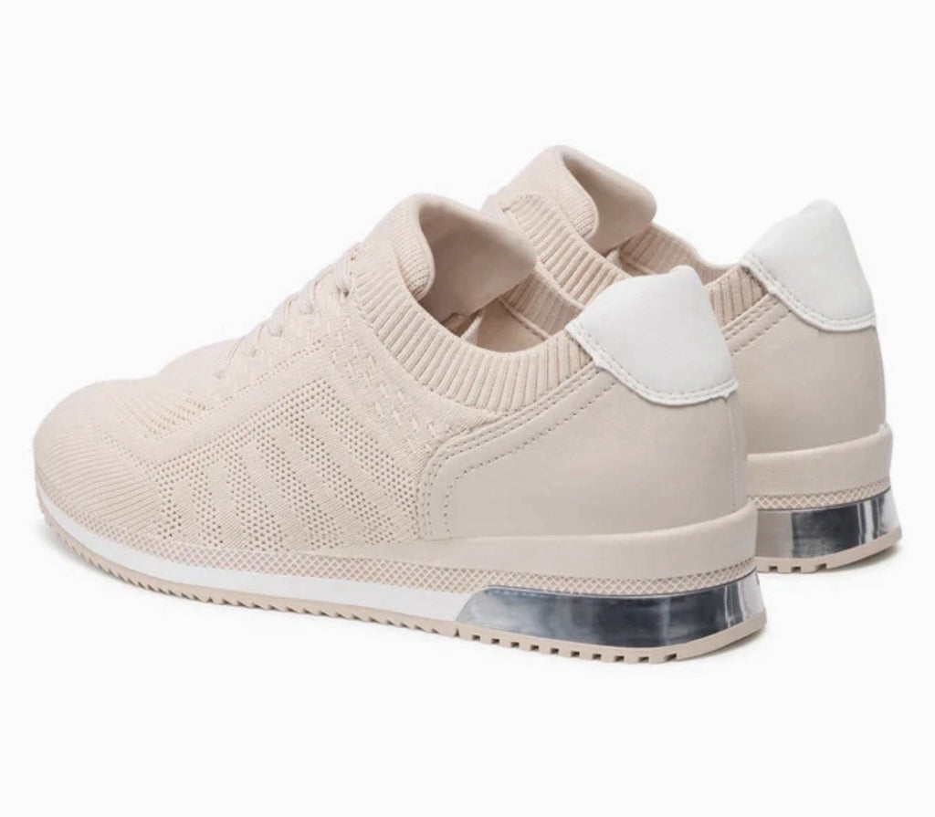 MARCO TOZZI Premio Fashion Gr. 40 Sneaker Low Top Cream Comb Damen