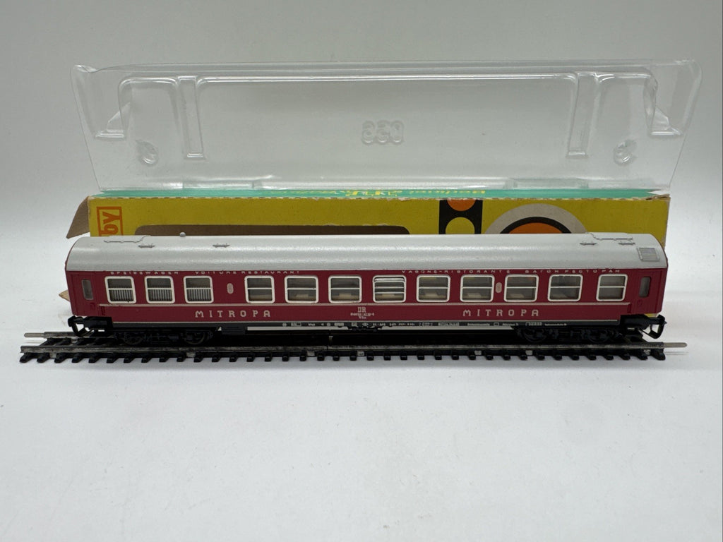 DR Speisewagen Mitropa Modellbahn 3710, TT BTTB 51 50 88-40 111-9 WRm