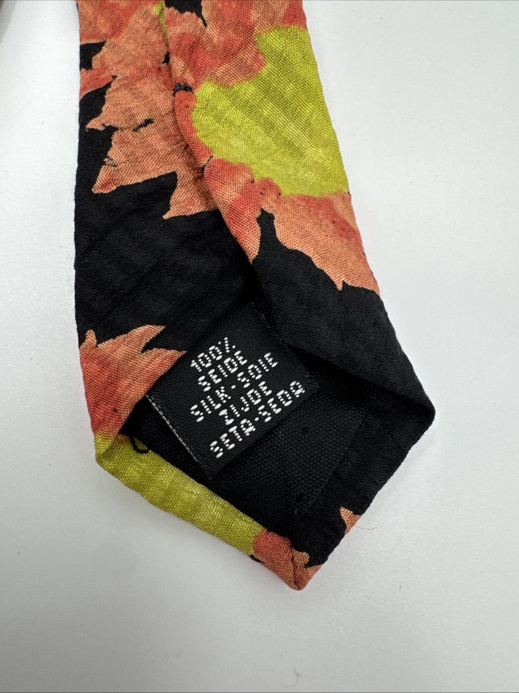 Michaelis Herren Krawatte  100% Seide Bunt Blumen
