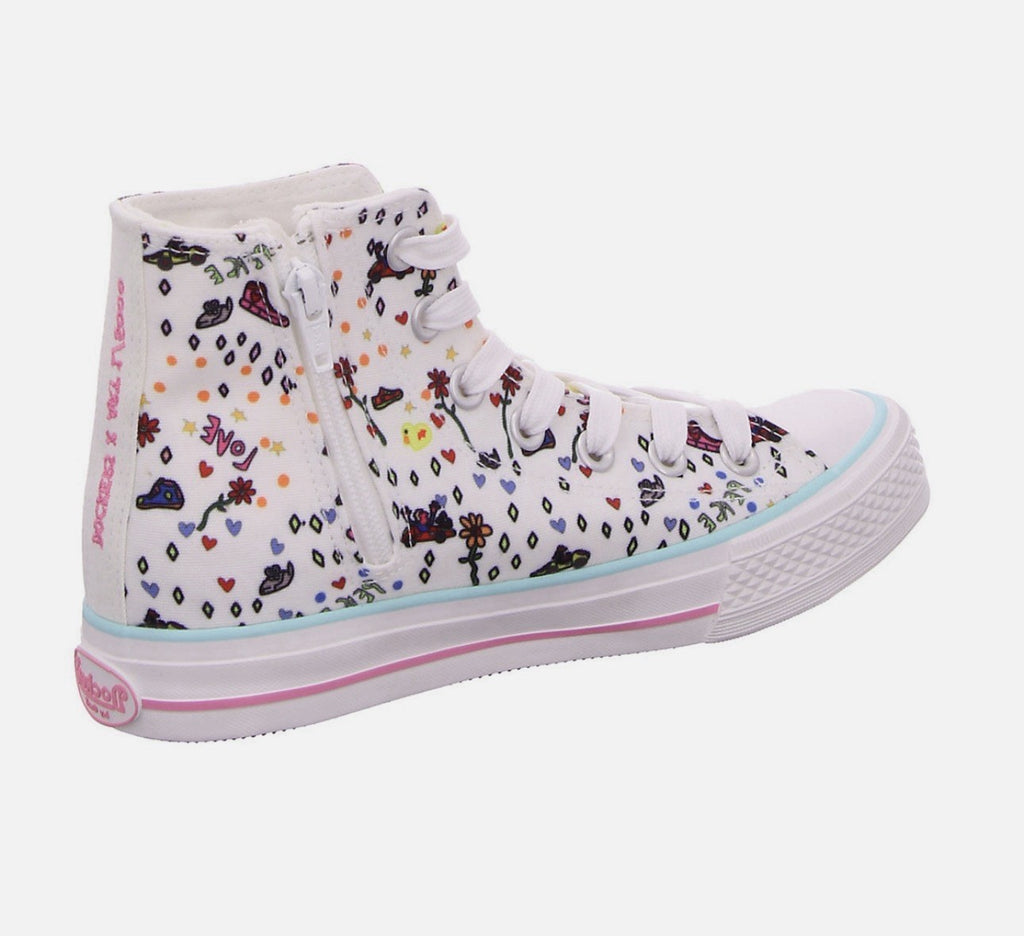 DOCKERS by Gerli Canvas Gr. 39 Damen Sneaker High Top Schuhe X-Art Limitiert