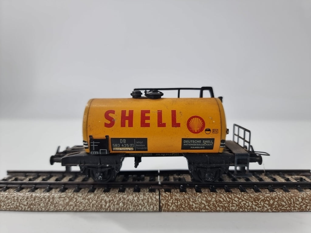 Trix Express 3427 Spur H0 Kesselwagen SHELL, DB,Blech