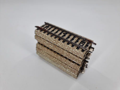 10x MÄRKLIN 5107 - H0 M-Gleis,  Gerades Gleisstück 1/2,  Mit OVP