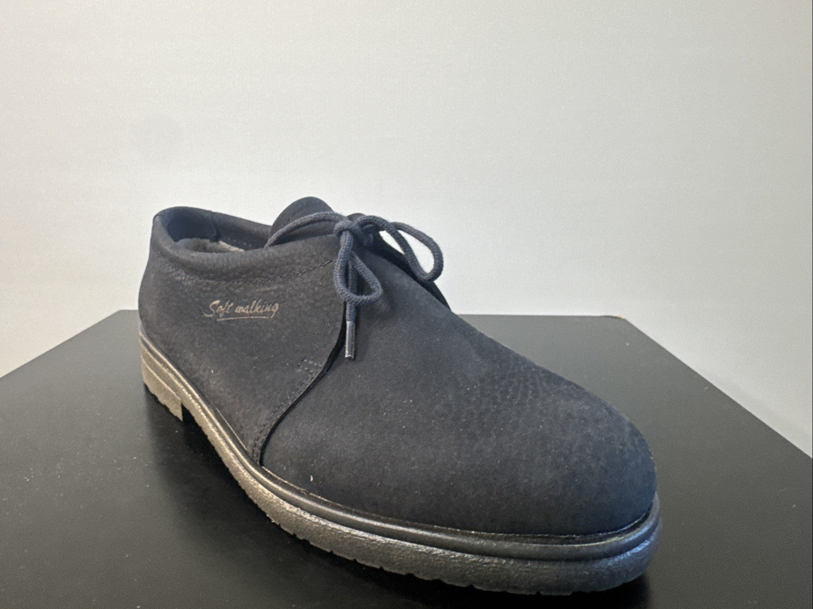 Rodhe Halbschuh Damen Gr. 4 Blau Leder