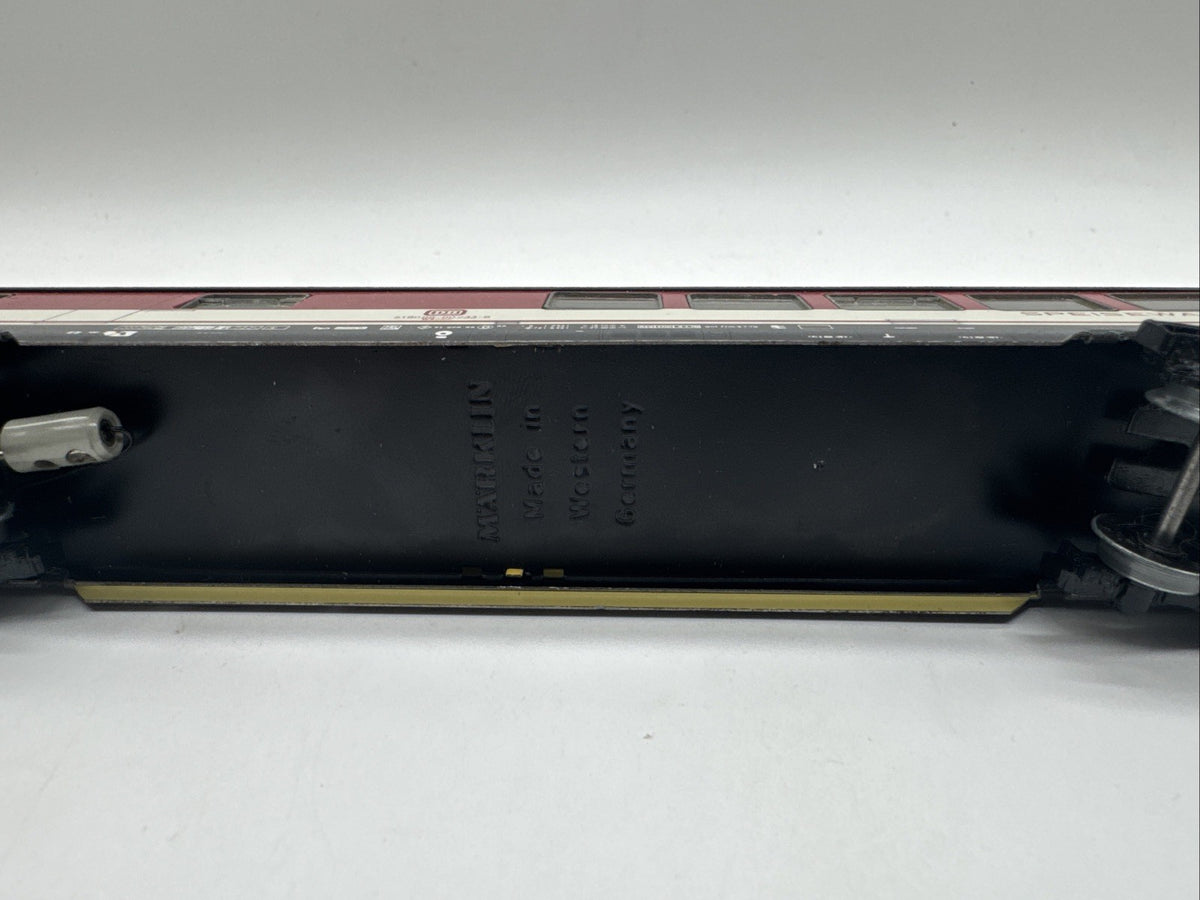 Märklin H0 Speisewagen DB 51 80 88-80 233-6 rot beige Beleuchtet #372