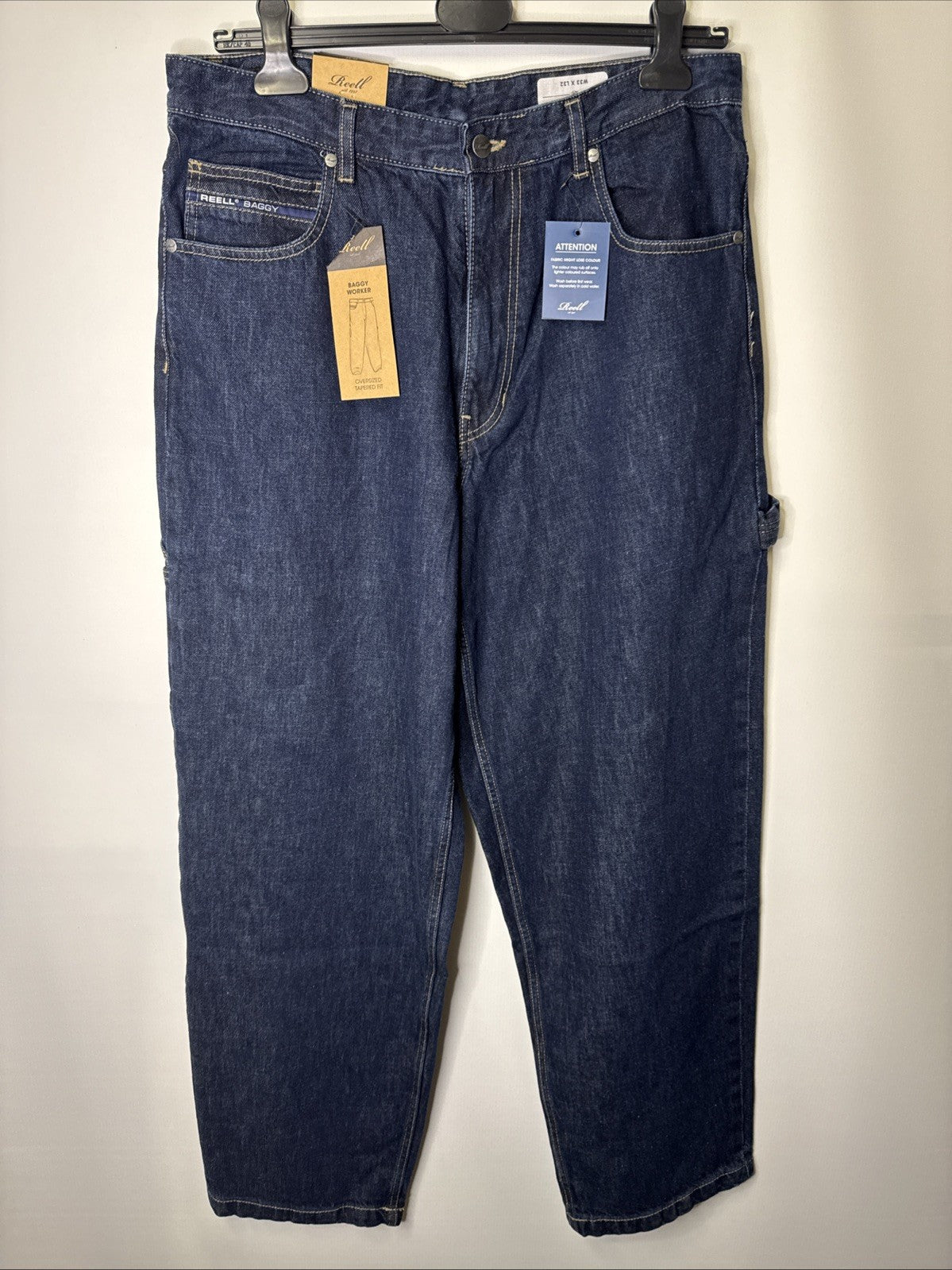 Reell Herren Jeans Gr. W33/L32 Baggy Worker Oversized