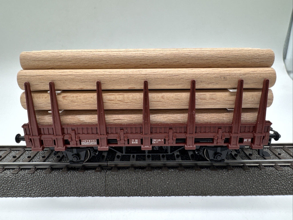 Gebraucht Märklin Rungenwagen 4459 H0 Mit Ladung Holz #484