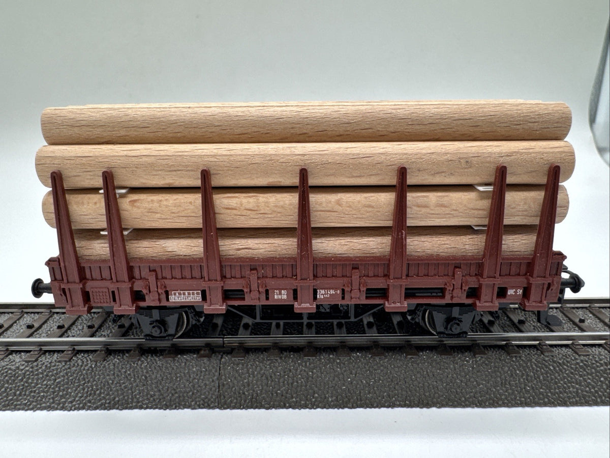 Gebraucht Märklin Rungenwagen 4459 H0 Mit Ladung Holz #484