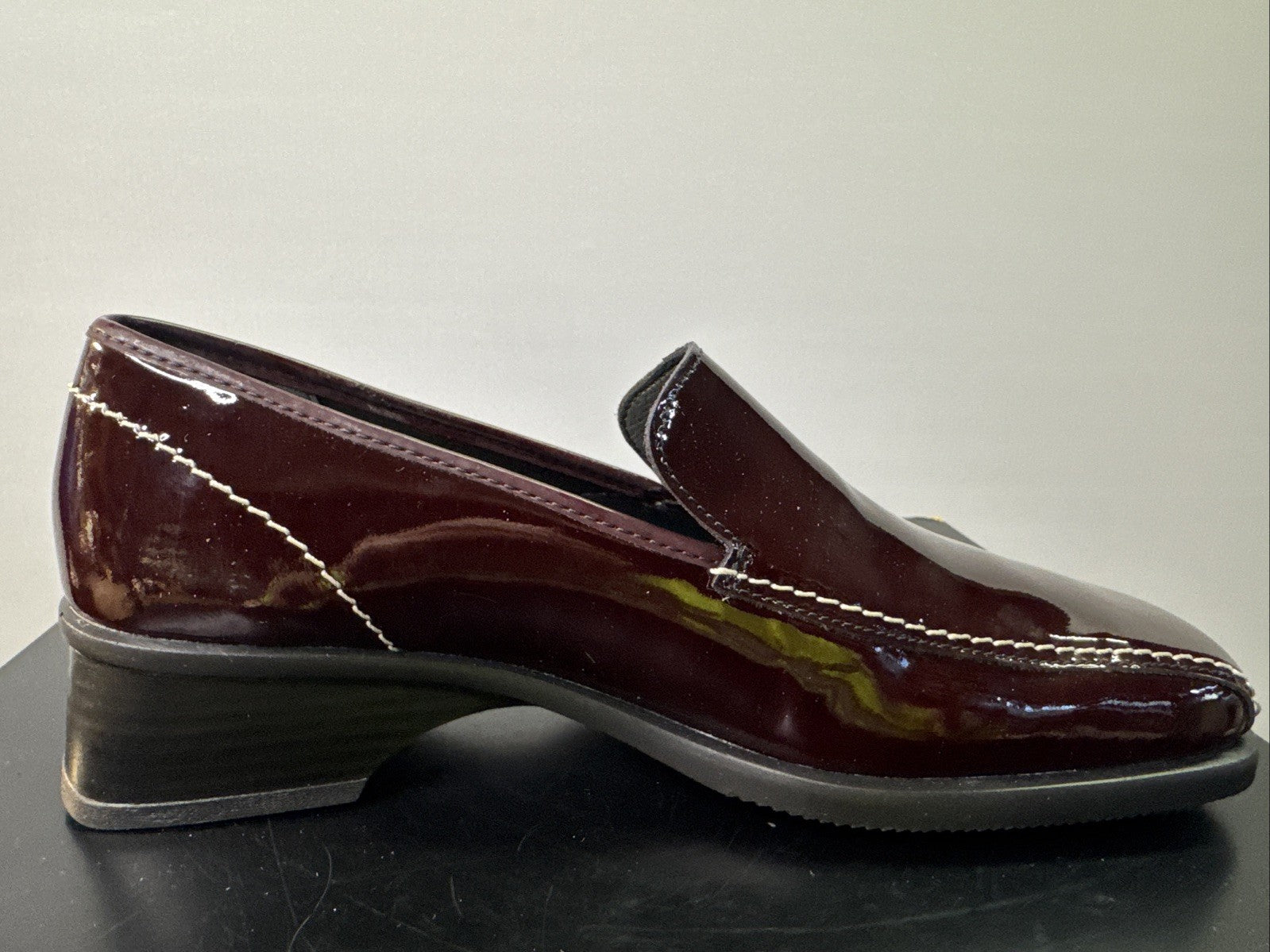 Rieker Halbschuh Gr. 41 Damen Leder Rot
