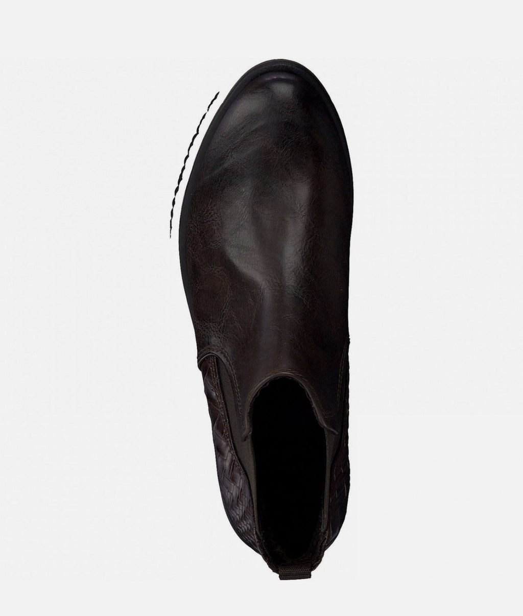 Marco Tozzi Stiefelette Gr. 39 Chelsea Boots Stiefel Damen Café