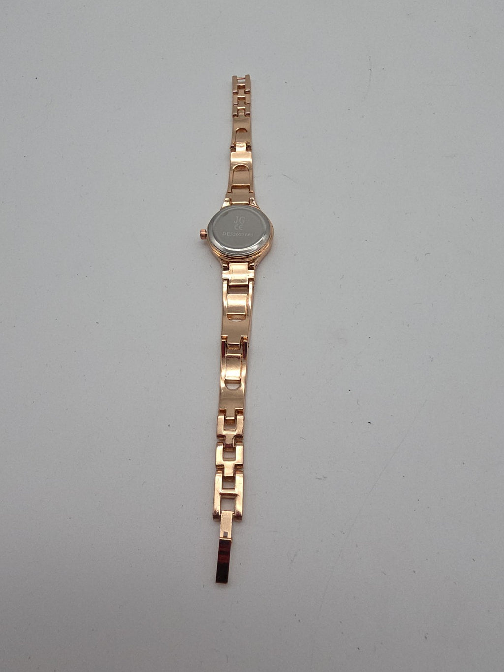 Damen Armbanduhr JG Quartz – Roségold – Edelstahlarmband – Elegant
