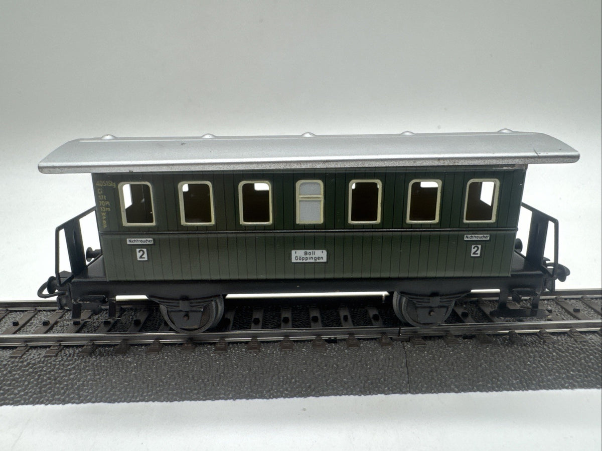 Märklin H0 Personenwagen 4051 Stg Grün Donnerbüchse 2. Klasse #434