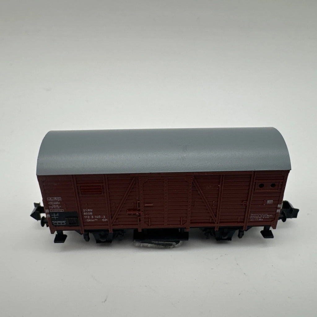 Minitrix n 13534 , Gedeckter Güterwagen, 21 80 112 3 140-2