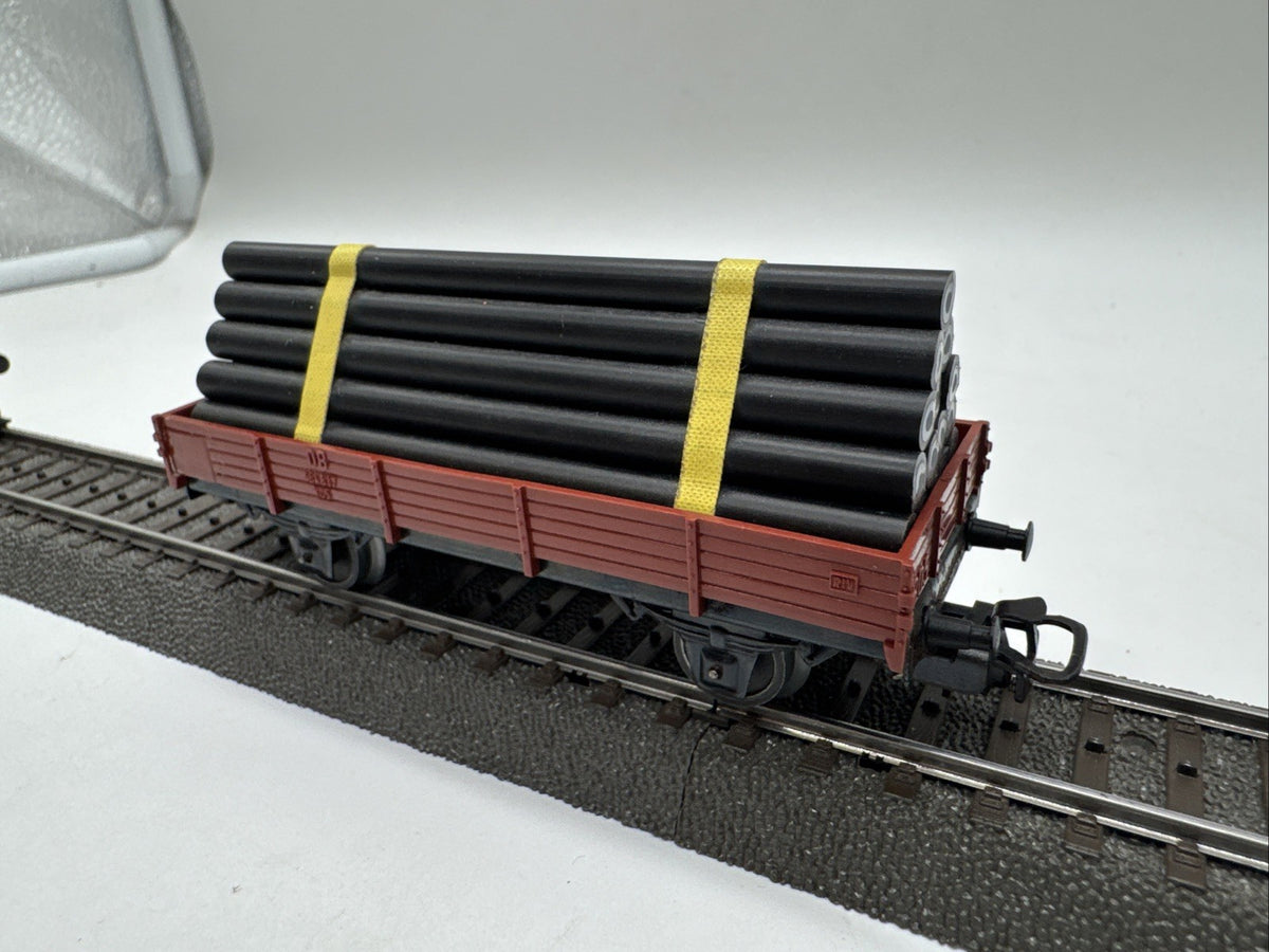 Märklin 4503 H0 Niederbordwagen 464 637 Mit Ladung DB #402