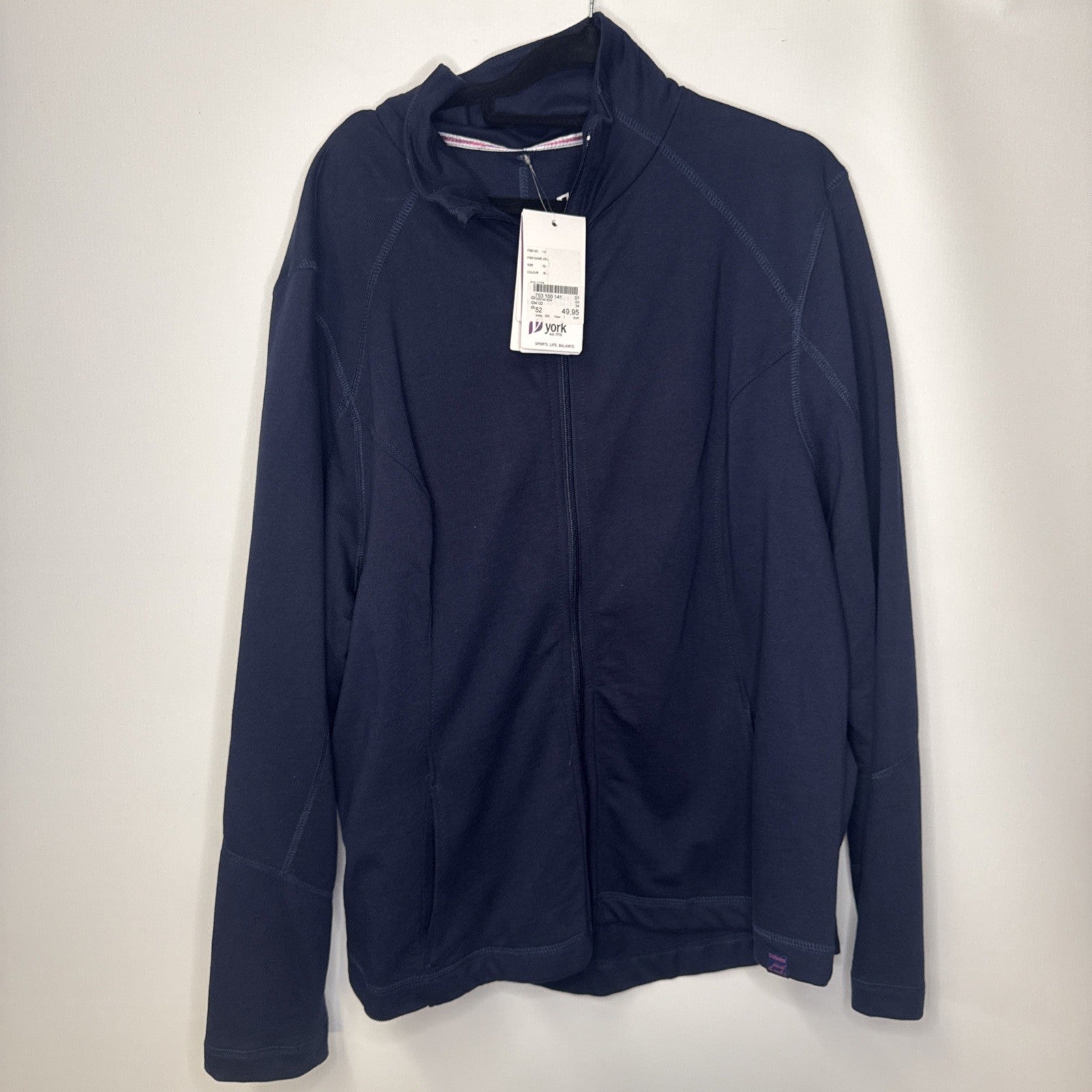 York Damen Zipper Gr. 52 Jacke 
