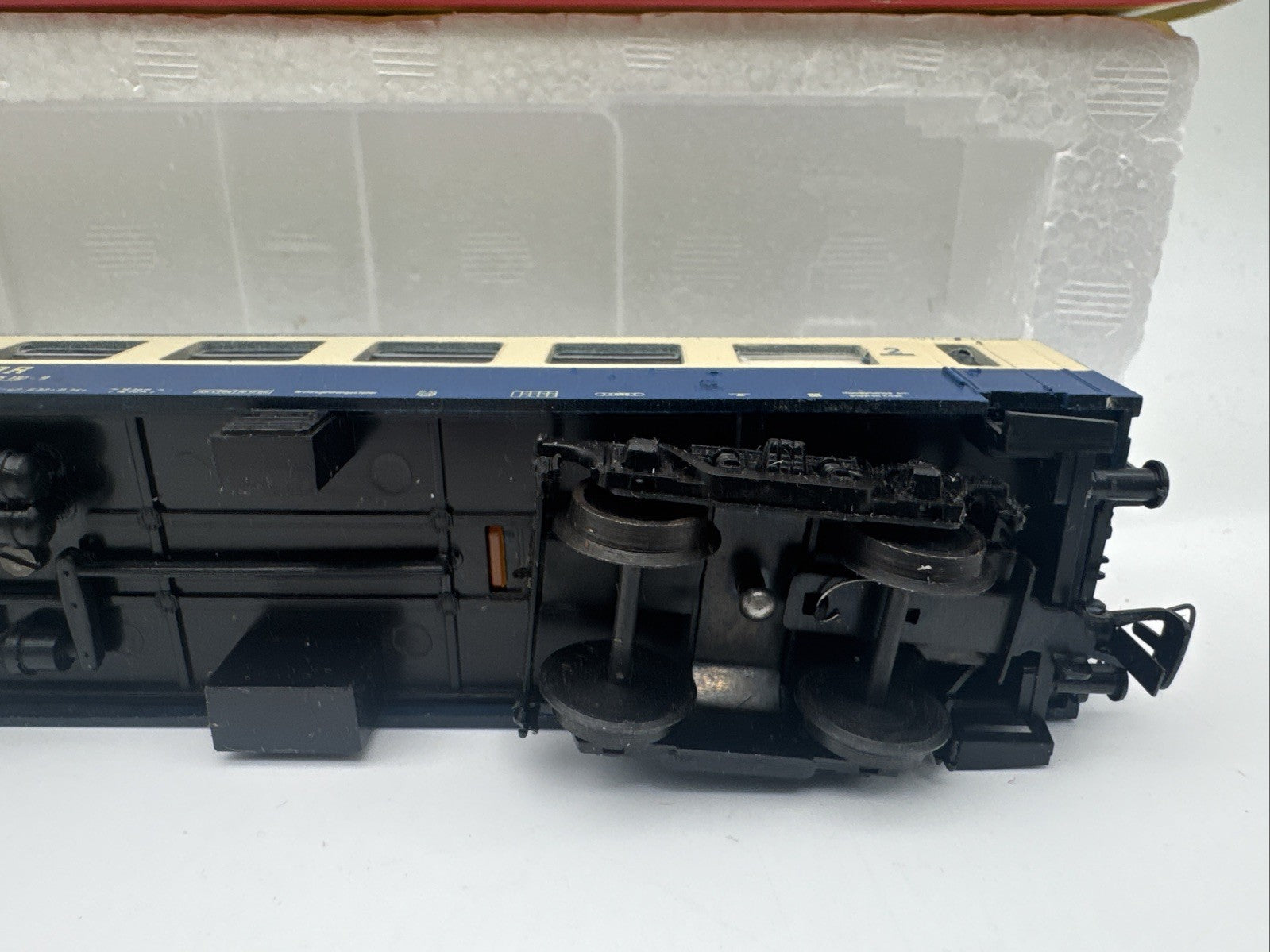 Schicht Prefo H0 5452522/426/00021 Rekowagen DR OVP Neuwertig Beleuchtet