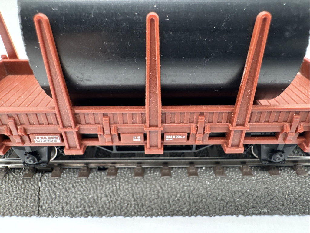 Gebraucht Märklin Rungenwagen 4459 H0 Mit Ladung #409