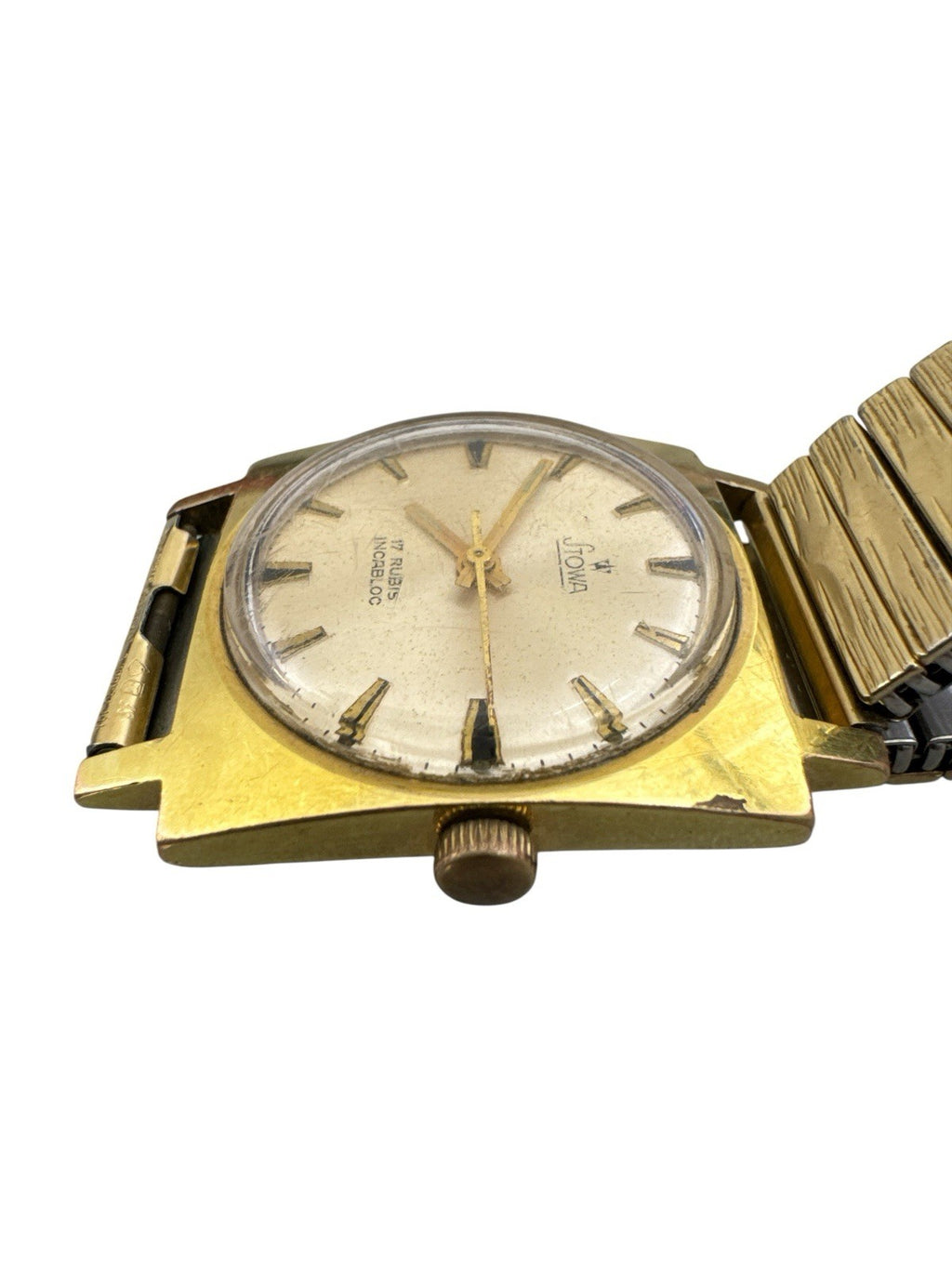 Vintage Stowa Incabloc 17 Rubis Handaufzug 