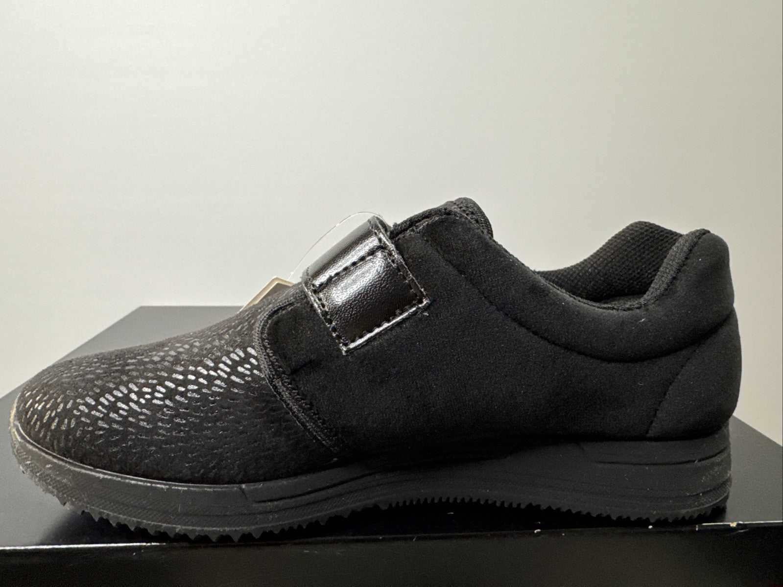 Fischer Markenschuh Gr. 36 Damen Halbschuh Schwarz Leder
