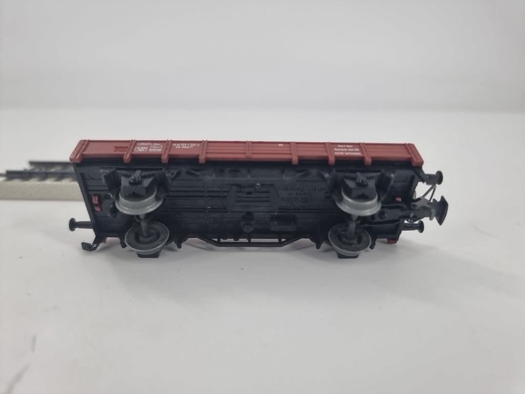 Märklin  H0 505 der DB Niederbordwagen  Rot