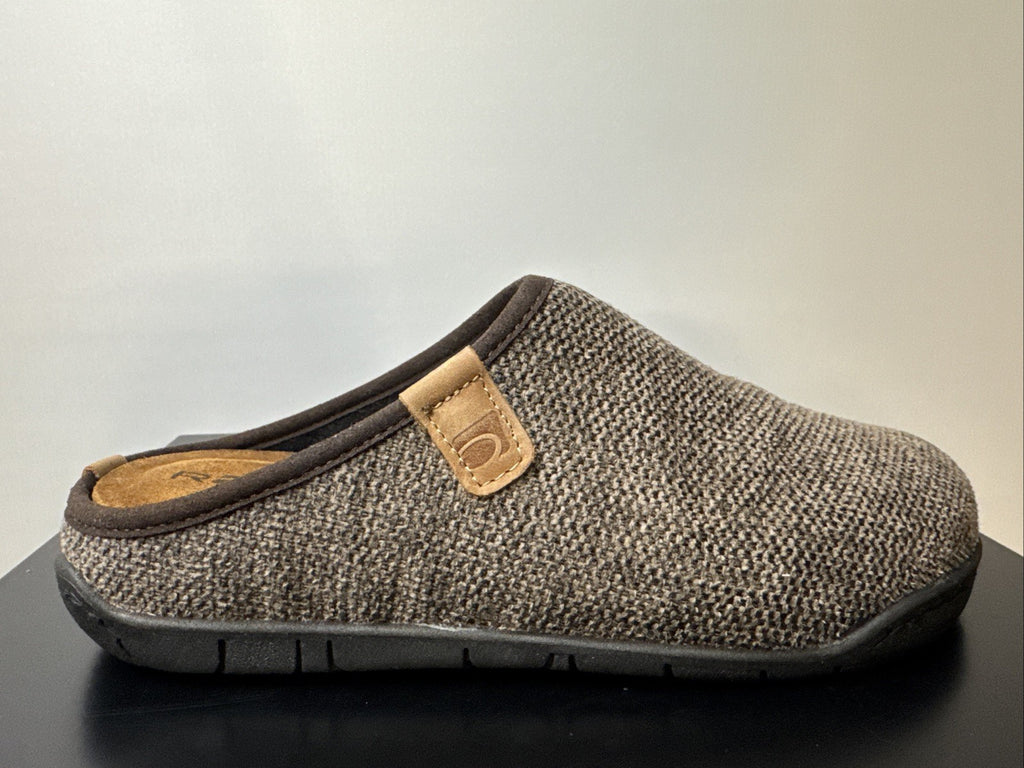 Rohde Herren Filz Pantolette Gr. 39 Earth Pantoffel 6652